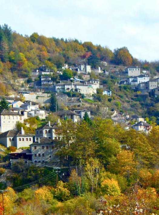 Zagori villages long view