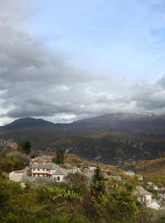 aristi village from the top